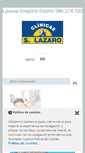 Mobile Screenshot of fisioterapiasanlazaro.com